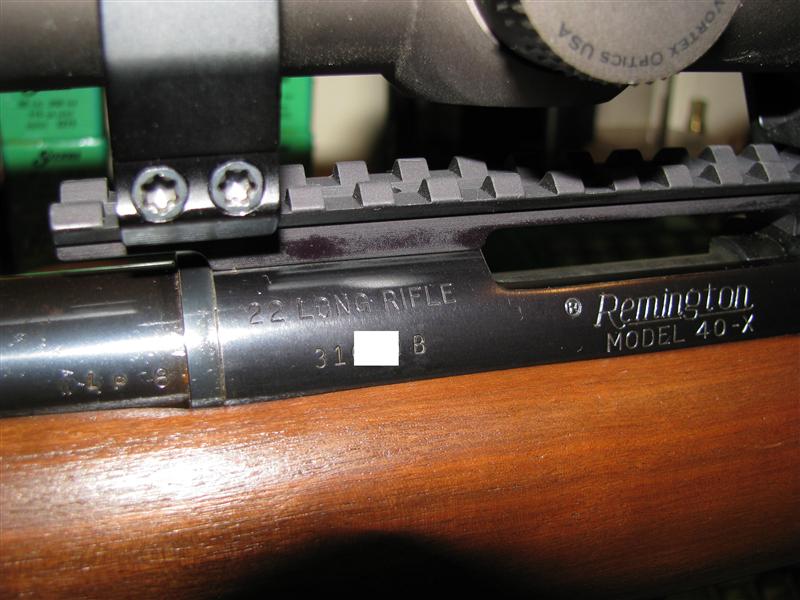 Info Request - Rem 40X | Rimfire Central Firearm Forum